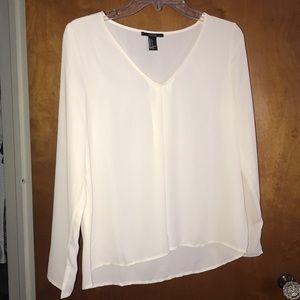 Cream Blouse
